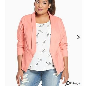 torrid pink blazer